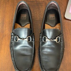 Johnston & Murphy Black slip on with Bit